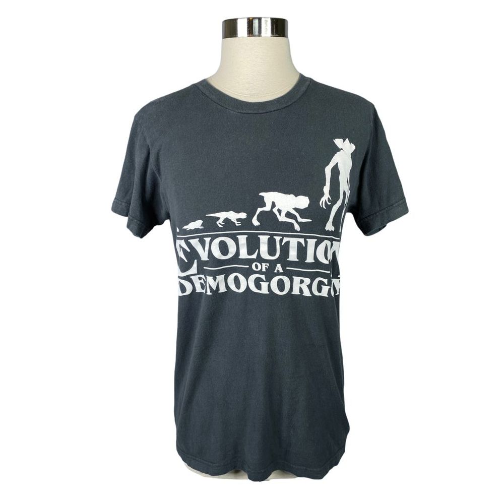 Stranger Things Evolution of a Demogorgon Tee - Size Small